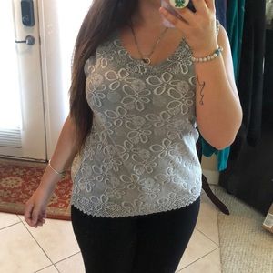 Grey blouse